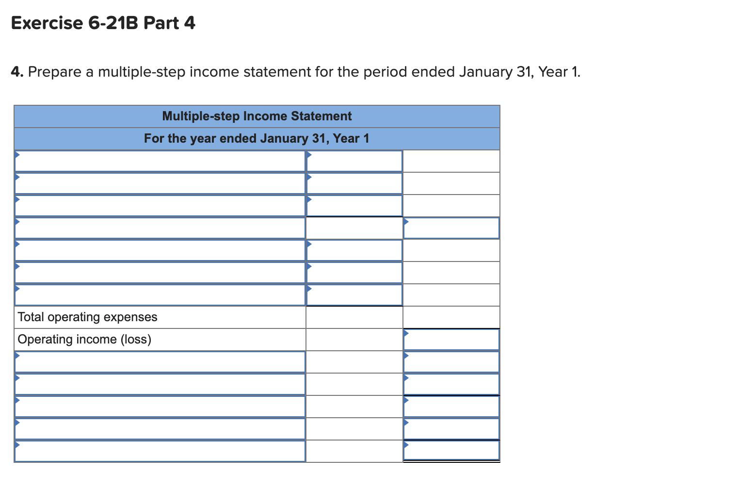 4,700 Accounts Cash Accounts Receivable Allowance for Uncollectible Accounts Inventory Land Accounts