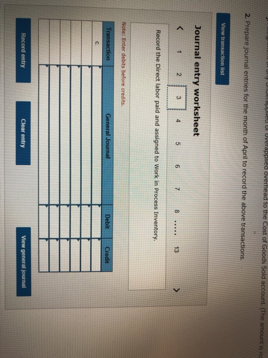 April Marcelino Co's March 31 inventory of raw materials is $87,000. Raw