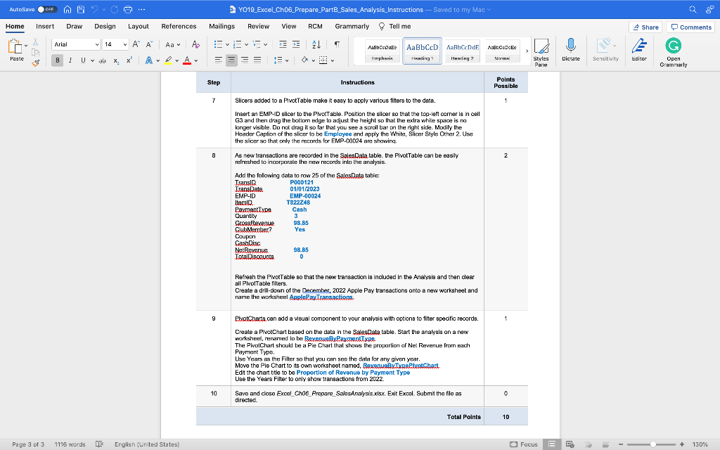 RCM Grammarly Tell me Home Insert Draw Design Layout References Mailings Share