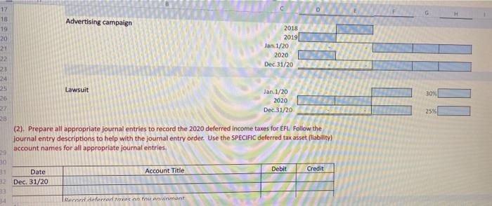 answer clearly.Thank you 3 4 QUESTION DATA: Elegant Flowers Inc. (EFI) began