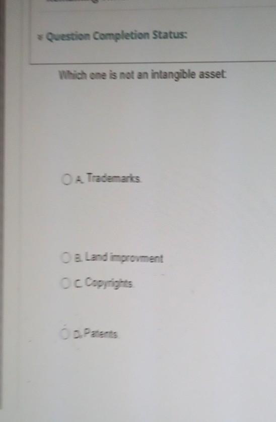 q6 fast plz. fast 7min *Question Completion Statuss Which one is