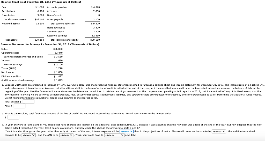 The first through fourth down menu's options are higher or lower and