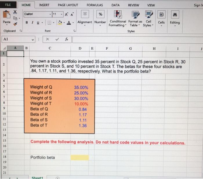 FILE HOME INSERT PAGE LAYOUT FORMULAS DATA REVIEW VIEW Sign In