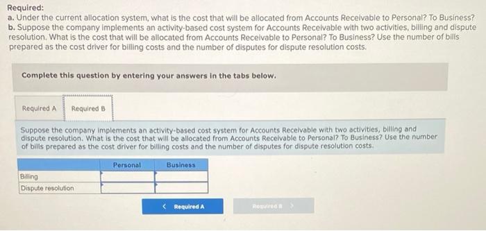Once a computer is built, it is shipped to the customer. Billing