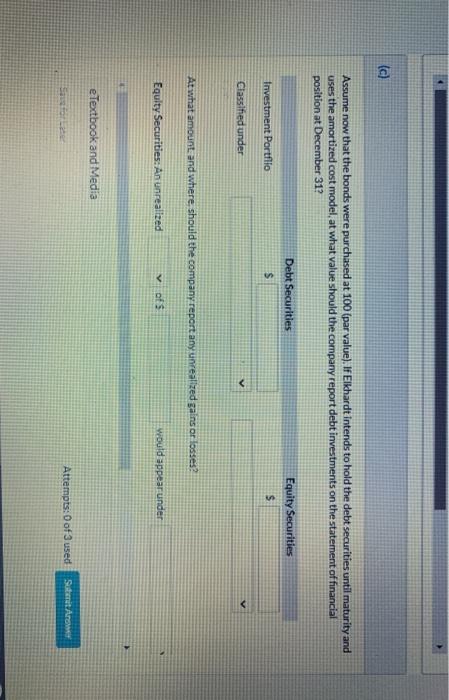 Unit Fair Value per Unit 4,400 1,900 $100 100 $97 134 Debt