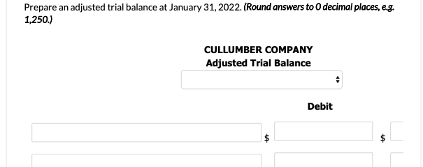 December 31, 2021 Cash $13,310 Accounts payable $8,900 Accounts receivable 20,100 Common