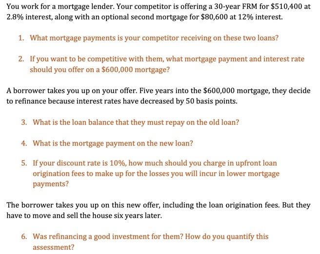 please show all steps in excel if possible You work for a