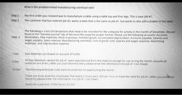 using Job #1 Cost Sheet and Job #2 Cost Sheet. The cost