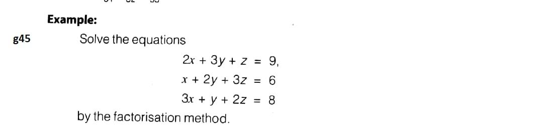 I need the answer as soon as possible 845 Example: Solve the