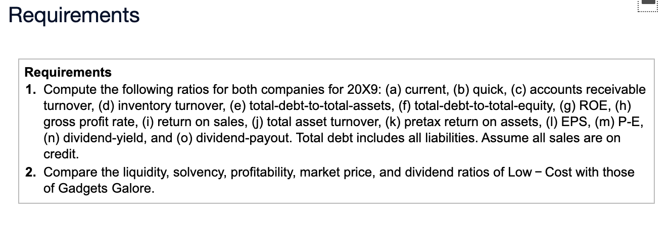 20X9 Sales 908,000 595,000 494,000 307,000 Cost of sales Gross profit 313,000