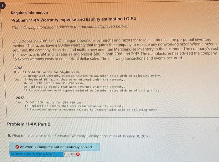 the company to replace any nonworking razor. When a razor is returned