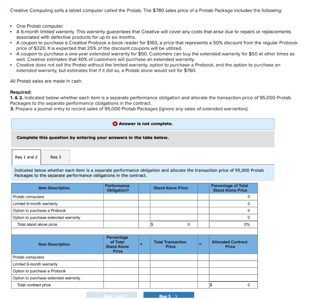 Creative Computing sells a tablet computer called the Protab. The $780
