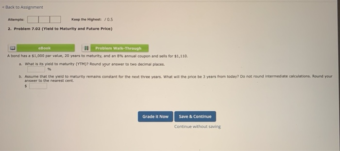 < Back to Assignment Attempts: Keep the Highest: / 0.5 2. Problem