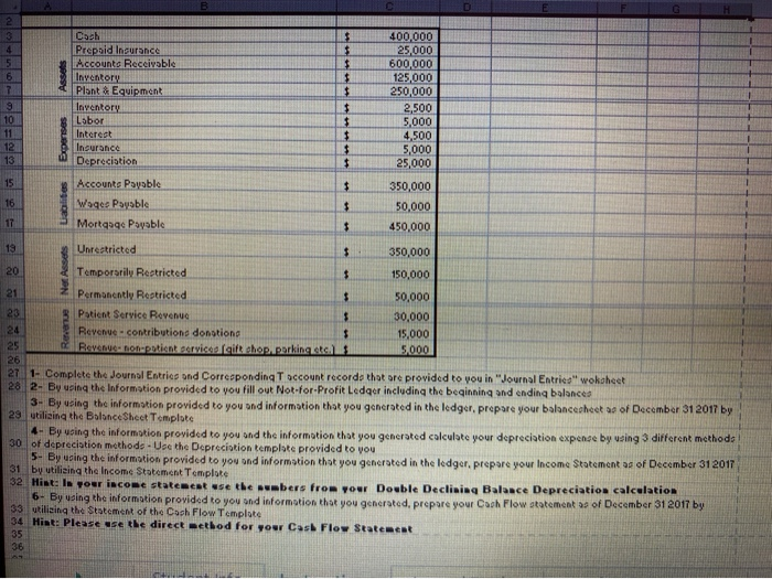 I need help with the cash flow statement. Please show me what