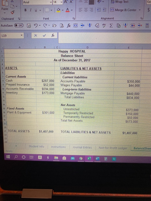 6 Inventory $ 125,000 7 Plant & Equipment $ 250,000 9 Inventory