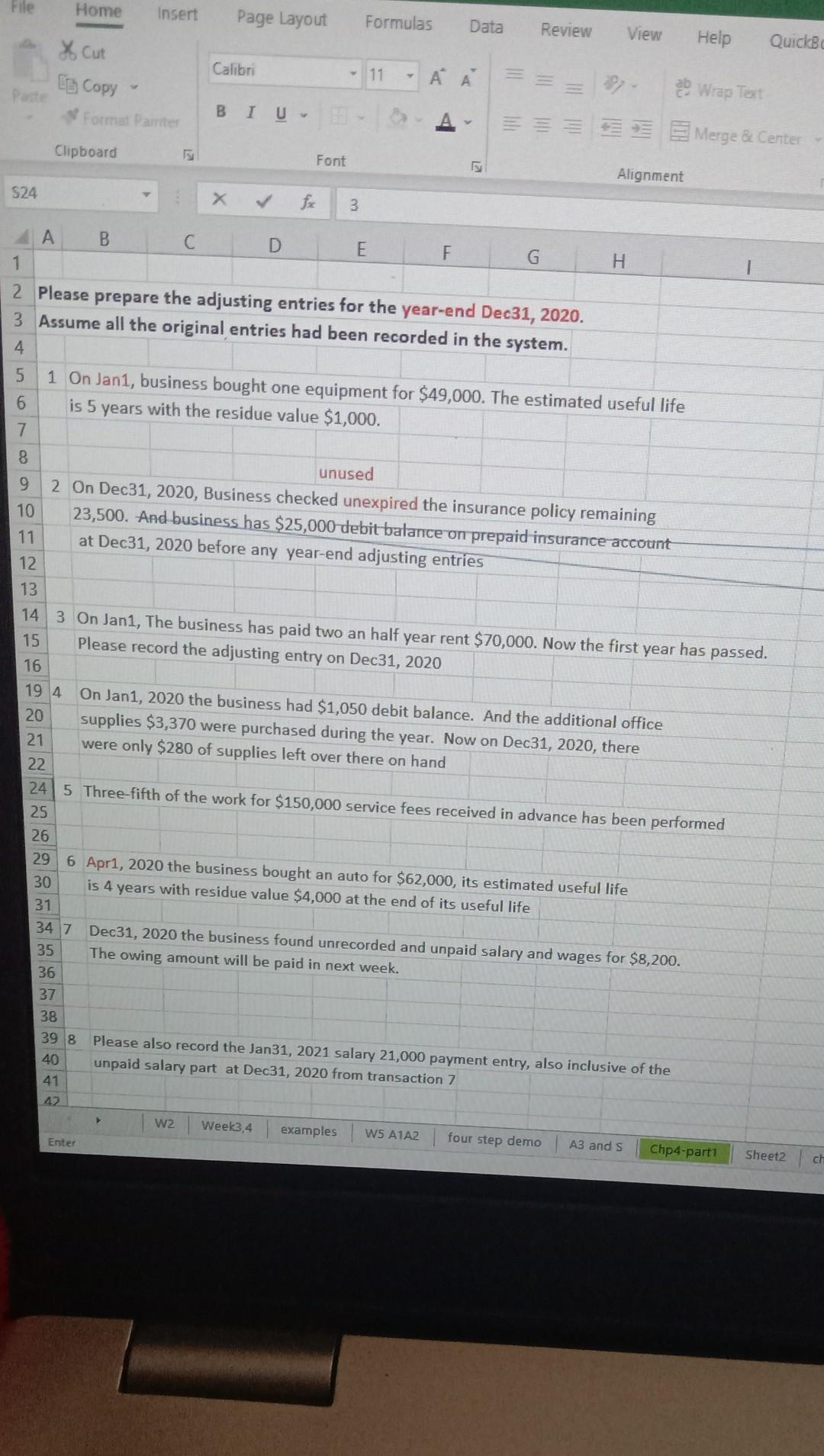 File Home Insert Page Layout Formulas Data Review View Help QuickB