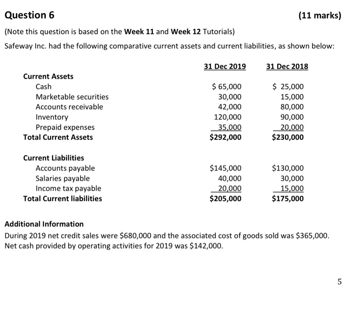  Question 6 (11 marks) (Note this question is based on the