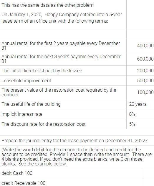 Hi please help me with this This has the same data as