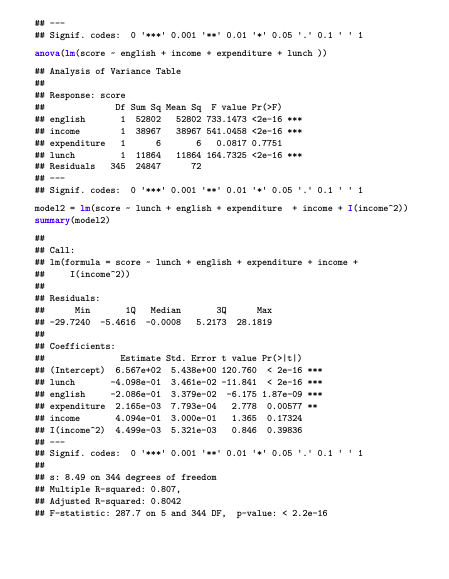 to see how the reading and math test scores of students can