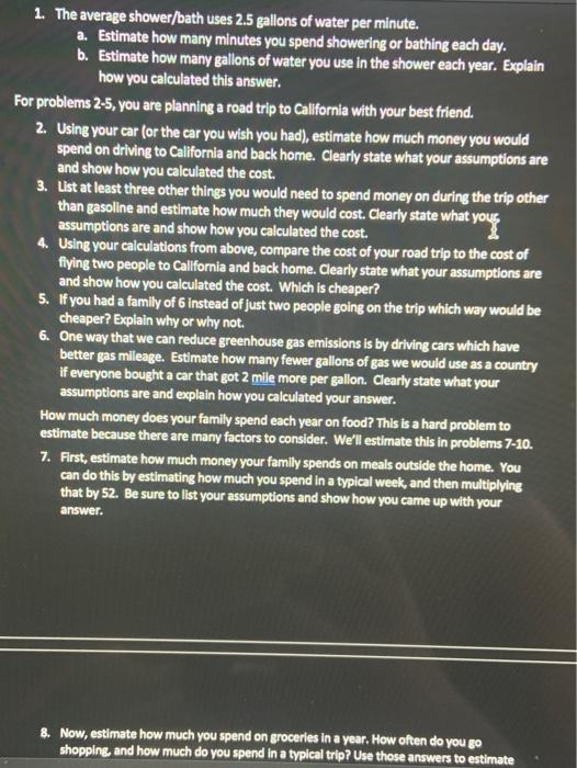 how much you spend on groceries in a year. How often do