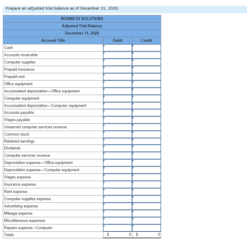 500 Repairs expense-Computer Cash 500 3 Dec 04 Cash 4,750 Accounts receivable