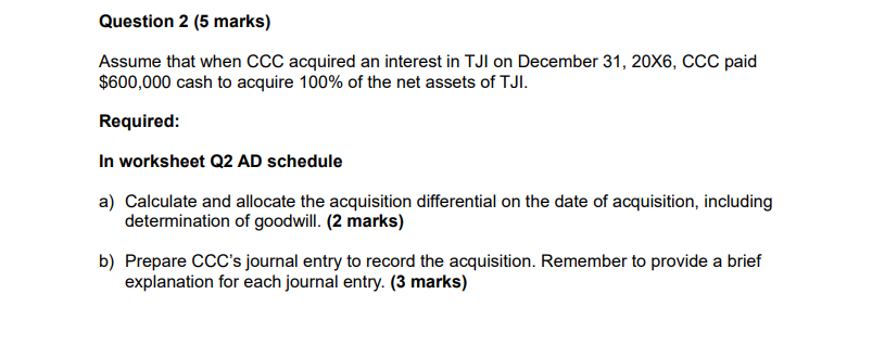 of four independent questions based on a common set of case facts.