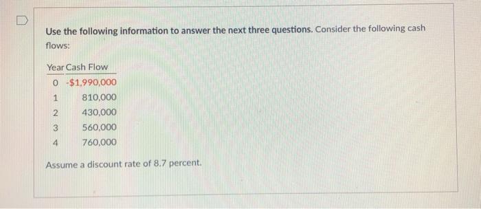  What is the payback period? Round your answer to two decimal