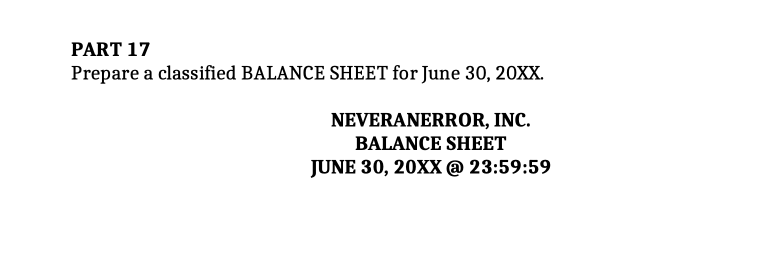 for the JUNE TRANSACTIONS. Use the accompanying Excel spreadsheet labeled General Journal.