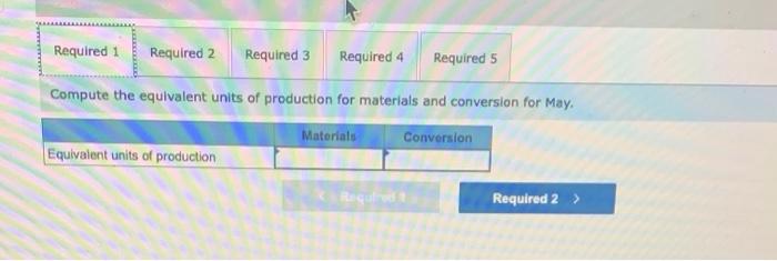 costing system. It manufactures a caulking compound that goes through three processing