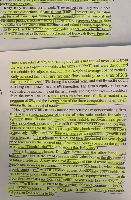 if they were to issue 30 million shares? 3. How does Kelly's