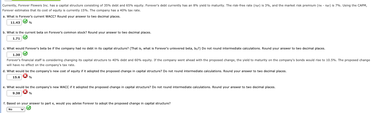  Problems D and E I'm having trouble with Currently, Forever Flowers