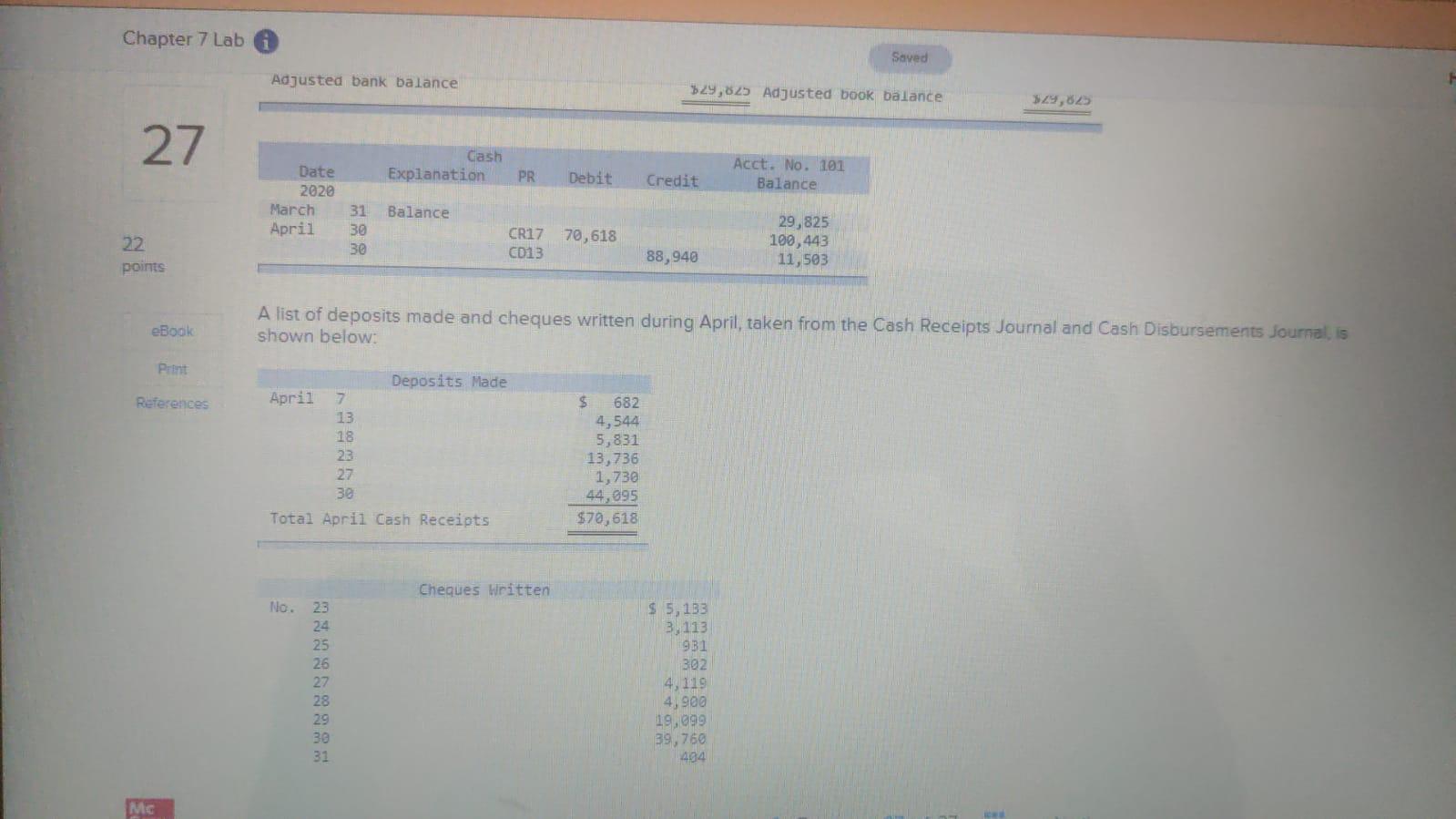 A Preparing a bank reconciliation and recording adjustments LO6 27 Stewart Recording
