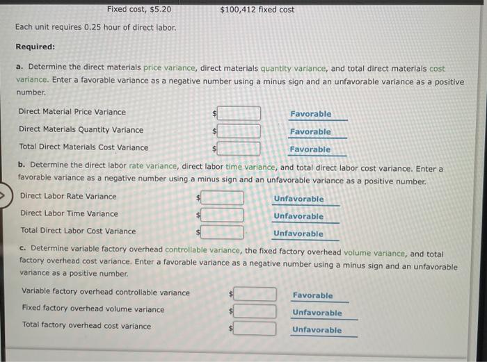 Inc. processes a base chemical into plastic. Standard costs and actual costs