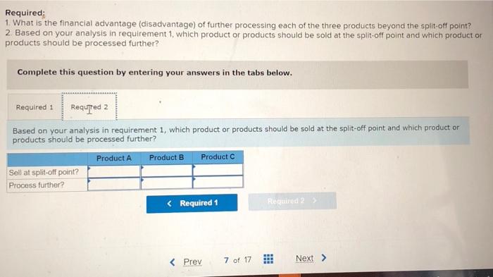 products from a common input in a joint processing operation Joint processing