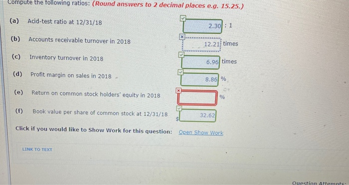 given: Cash Accounts receivable (net) Inventories Plant assets (net) December 31, 2018