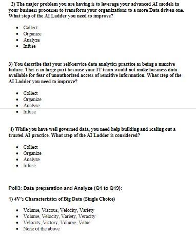  2) The major problem you are having is to leverage your