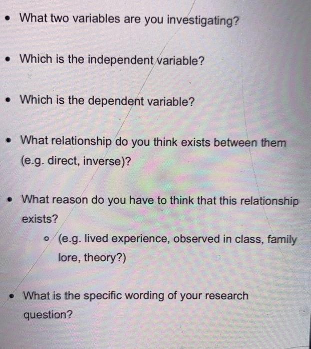  The two variable i choose are temperature and density What two
