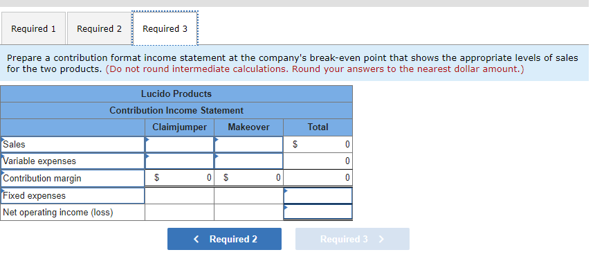to complete some of it, but not all of it. Lucido Products
