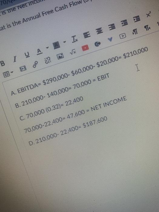 Flow, please solve the Net Present Value and IRR assuming a 7%