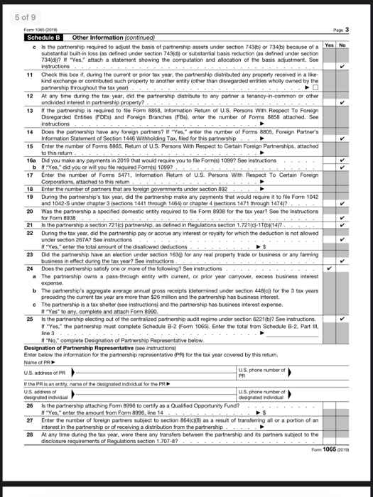 that owns and operates a barber shop. The partnership's first year of