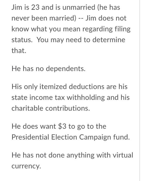 complete a 2020 Form 1040 and any required schedules. In addition to