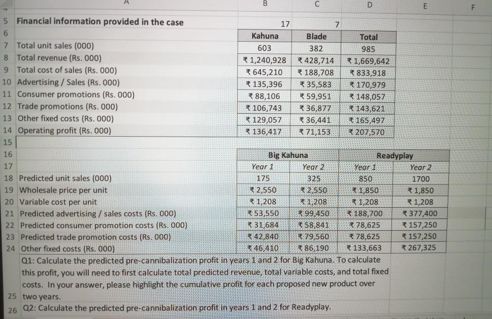 Please help me to compute (show your computation) the following questions using