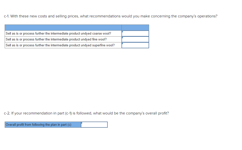 72,000 $ Data 4 Exhibit 13-7 Santa Maria Wool Cooperative 5 Cost