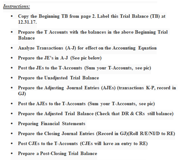 FORMULA AND CELL REFERENCING. Required Information C4-2 From Recording Transactions (Including Adjusting