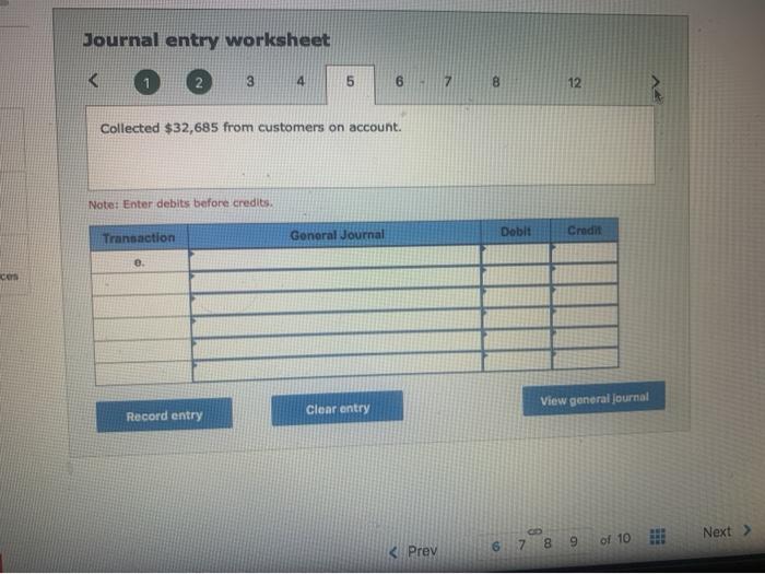4 56 7 12 Purchased new equipment costing $3,714; signed a long-term