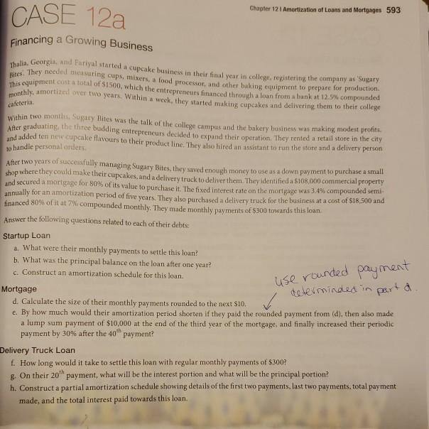 please answer A-H please show work and explanations Bites. They needed