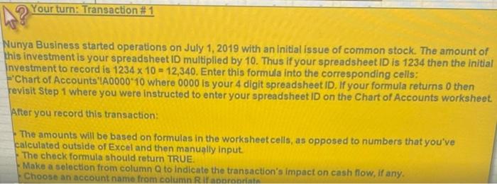 write clear. spread sheet id 3479 your timer Nunya Business started operations