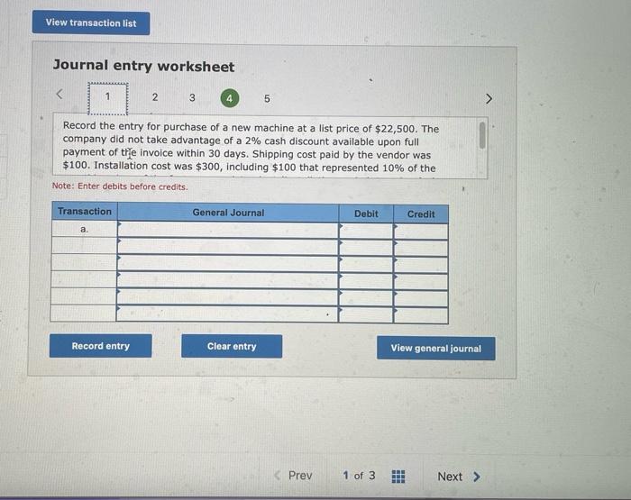 GTT Company had the following transactions in 20X4: a. On 1 January