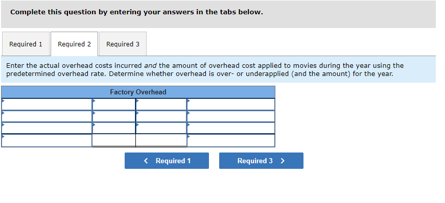 overhead LO P4 At the beginning of the year, Mirmax set its