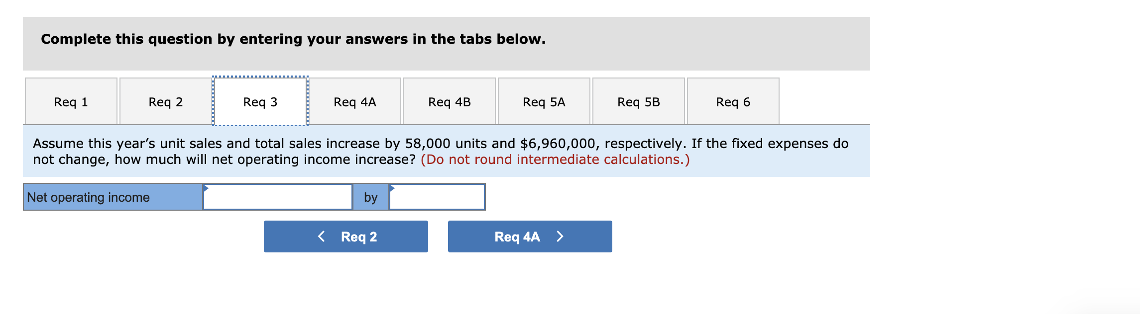 year. Its operating results for last year were as follows: Sales Variable